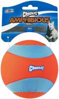 CHUCKIT AMPHIBIOUS MEGA BALL ORANJE / BLAUW 15X12,5X21 CM