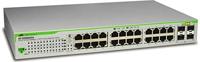 AT-GS950/24-50 Switch Layer 2 Gigabit WebSmart - 24 x 10/100/1000T | 4 x SFP - Internal PSU