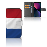 Apple iPhone 13 Bookstyle Case Nederlandse Vlag - thumbnail