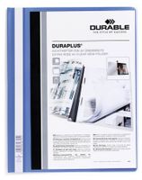 Durable DURAPLUS stofklepmap Blauw, Transparant