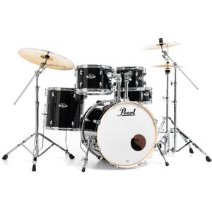 Pearl EXX705NBR/C31 Export Jet Black 5-delig drumstel