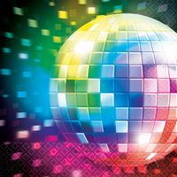 16 Servetten Disco Fever 70's