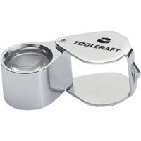 TOOLCRAFT TO-8595999 Inslagloep Vergrotingsfactor: 10 x Lensgrootte: (Ø) 19 mm