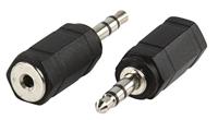 Valueline AC-025 - kabelinterface-/adapter (2,5 mm, 3,5 mm, mannelijke connector/vrouwelijke connector, zwart)