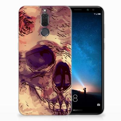 Silicone Back Case Huawei Mate 10 Lite Skullhead