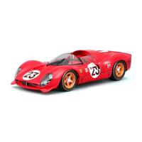 Bburago - 1/24 Ferrari Racing - 330 P4 Daytona - Rood - Nieuw 2024: Een eerbetoon aan het icoon van de race, de Daytona - Duik in de geschiedenis met deze trouwe replica