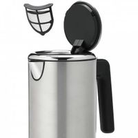 WMF Lono 61.3024.5127 waterkoker 1,3 l 2400 W Zwart, Zilver - thumbnail