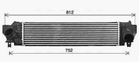 Intercooler, inlaatluchtkoeler BW4582