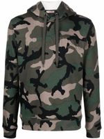 Valentino Garavani hoodie à imprimé camouflage - Vert