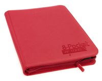 Ultimate Guard Zipfolio 320 - 16-Pocket XenoSkin - Red - thumbnail