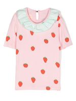 WAUW CAPOW by BANGBANG t-shirt Ida Strawberry - Rose - thumbnail