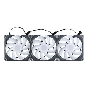 Phanteks M25 PWM D-RGB Fan 140 mm PC-ventilator Zwart (b x h x d) 140 x 140 x 25 mm