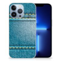 Apple iPhone 13 Pro Silicone Back Cover Jeans - thumbnail