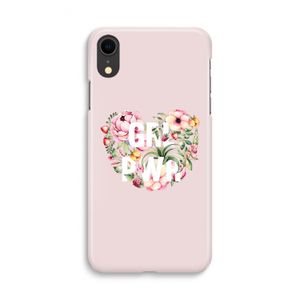 GRL PWR Flower: iPhone XR Volledig Geprint Hoesje