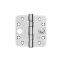 Intersteel Kogellagerscharnier geborsteld RVS afgerond tot 80 kilo