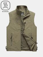 Mannen outdoor ademend sneldrogend werk hesje