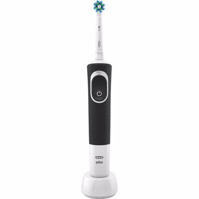 Oral-B Vitality 100 CrossAction Volwassene Roterende-oscillerende tandenborstel Zwart, Wit Oral-B Vitality 100 CrossAction Volwassene Roterende-oscillerende tandenborstel Zwart, Wit
