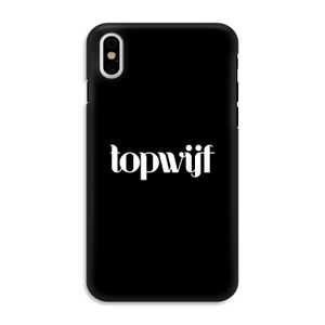 Topwijf Zwart: iPhone XS Tough Case