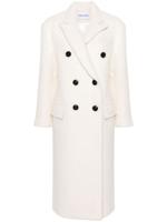 STAND STUDIO Jas met dubbele rij knopen en puntige revers - Beige