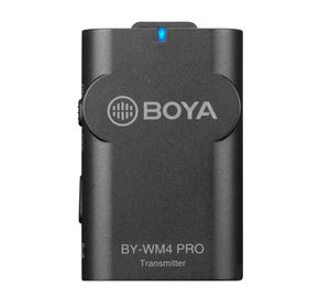 Boya 2.4 GHz Duo Lavalier Microfoon Draadloos BY-WM4 Pro-K6 voor Android