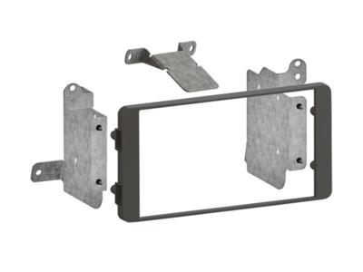 2-DIN Paneel Mitsubishi L200 2015-2018 Kleur: Zwart