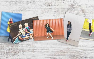 Kodak Printomatic 50,8 x 76,2 mm Grijs, Wit