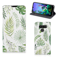 LG Q60 Smart Cover Leaves