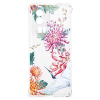 Xiaomi Poco F5 Pro Case Anti-shock Bird Flowers