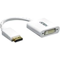 ATEN DisplayPort Kabel DisplayPort Male - DVI-D 24+1-Pins Male 0.15 m Wit