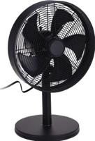 Valetti Luxe Tafelventilator (Kleur: zwart)