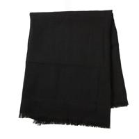 Jute Tafelkleed Zwart met Rafels