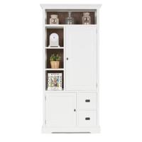 Opbergkast Lakewood - Clear/Mindi Donkerbruin