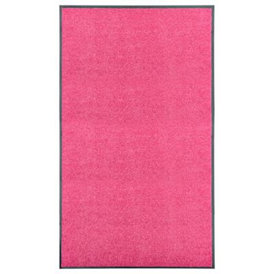 vidaXL Deurmat wasbaar 90x150 cm roze vidaXL Deurmat wasbaar 90x150 cm roze