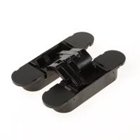 *Onzichtb.scharn.130x30,3D, zwart, 130-60-