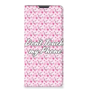 Motorola Edge 30 Pro Design Case Flowers Pink DTMP