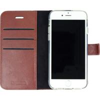 Valenta Gel Skin Apple iPhone SE 2022 / SE 2020 / 8 / 7 Book Case Leer Bruin