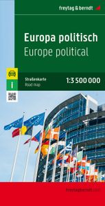 Wegenkaart - landkaart Europa politiek | Freytag & Berndt