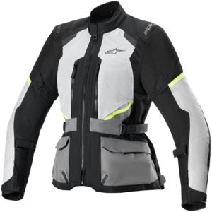 ALPINESTARS Stella Andes Air Drystar Jacket, Doorwaai motorjas dames, Ice Grijs-Donker Grijs-Zwart