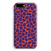 Purple Giraffe: Volledig Geprint iPhone 7 Plus Hoesje - thumbnail