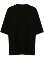 DRIES VAN NOTEN t-shirt en coton à col rond - Noir - thumbnail