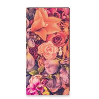 Samsung Galaxy S23 Ultra Smart Cover Bosje Bloemen - thumbnail