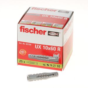 Fischer Universeelplug UX 10 x 60 R S