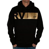 Rugby Vintage - Legend Colour Banner Hoodie - Zwart/Goud