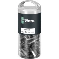 Wera 851/1 Z DIY 100 SiS 851/1 Z (100xPH2/25) DIY Box Recess-Bits Kruis-bit PH 2 Gereedschapsstaal Gelegeerd, Taai D 6.3 100 stuk(s) - thumbnail