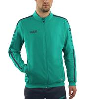 Jako Kinder Striker 2.0 Jacket, turquoise/antraciet, 140