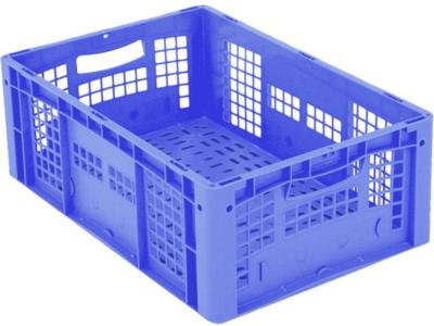 1658563 Stapelbak Ergonomic Geschikt voor levensmiddelen (l x b x h) 600 x 400 x 220 mm Blauw 1 stuk(s) 1658563 Stapelbak Ergonomic Geschikt voor levensmiddelen (l x b x h) 600 x 400 x 220 mm Blauw 1 stuk(s)