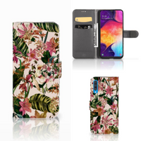 Samsung Galaxy A50 Hoesje Flowers - thumbnail