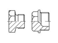 TOOLCRAFT 1067906 Sluitschroeven M16 Buitenzeskant DIN 7604 RVS A4 1 stuk(s)