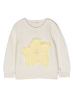 Stella McCartney Kids sweat à broderies - Blanc