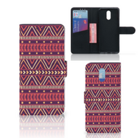 Nokia 2.3 Telefoon Hoesje Aztec Paars